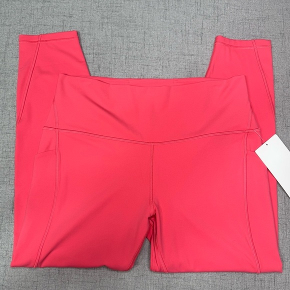 Lululemon Align High Rise Pants with Pockets Leggings Glaze Pink Size 14 NWT - Picture 6 of 11